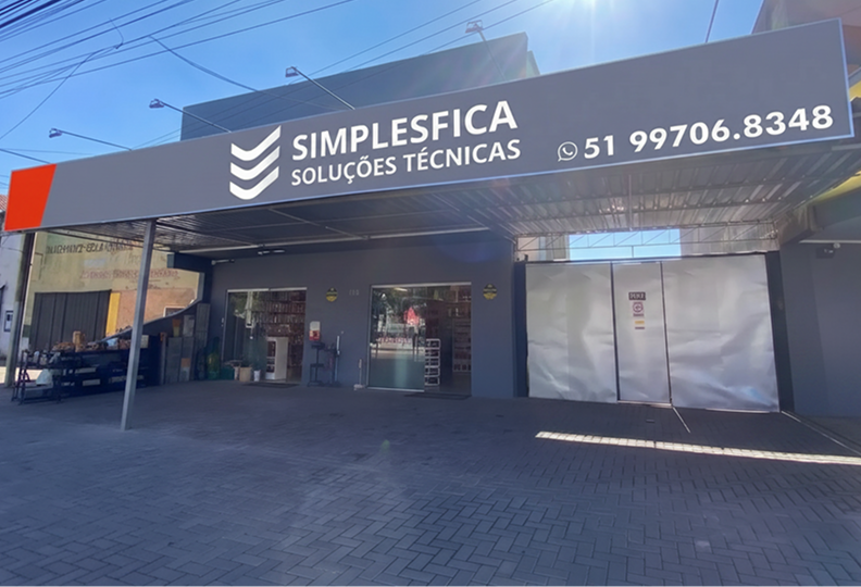 Fachada da loja